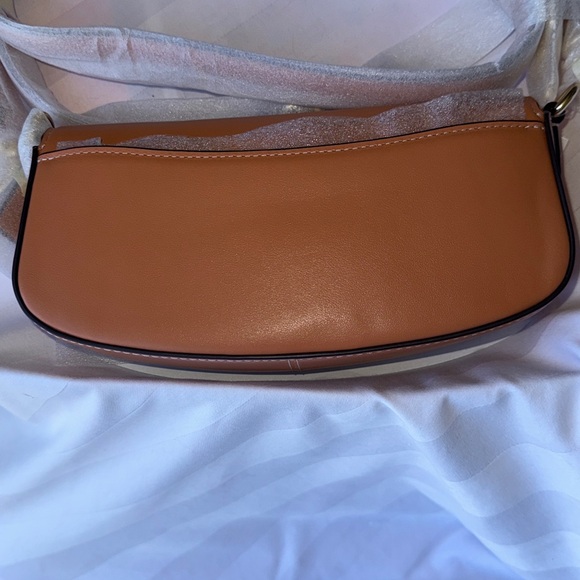 NWT - Coach Shoulder Bag with Colorful Accents. Color: Faded Orange Multi. - Picture 2 of 7